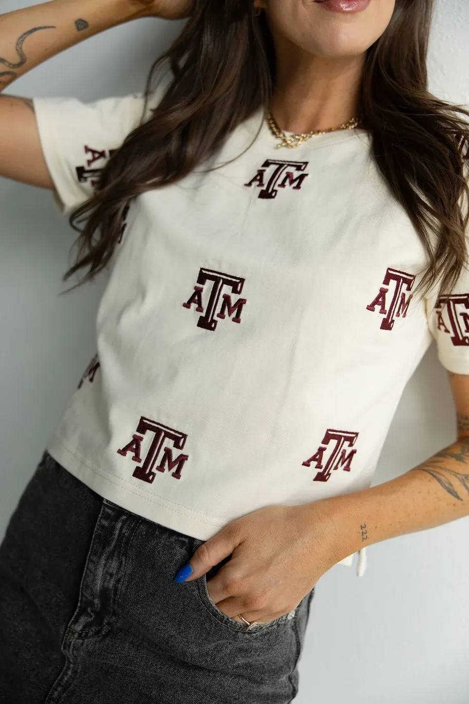 College Top, Size: XS, Team: TAMU