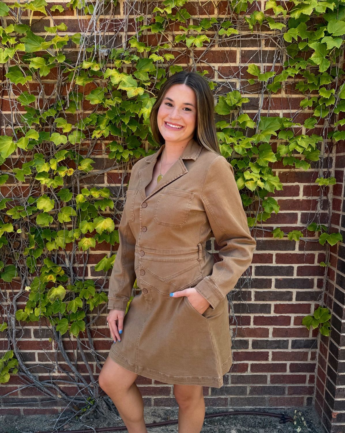 Jenna Dress, Color: Desert, Size: XS