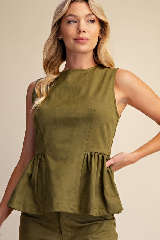 Bianca Peplum Top