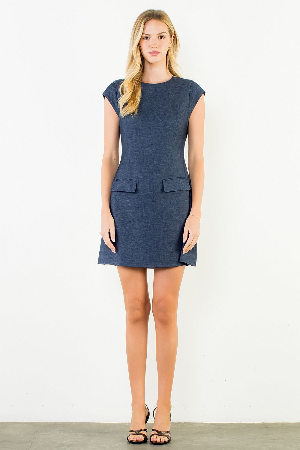 Cindie Dress, Color: Navy, Size: XS