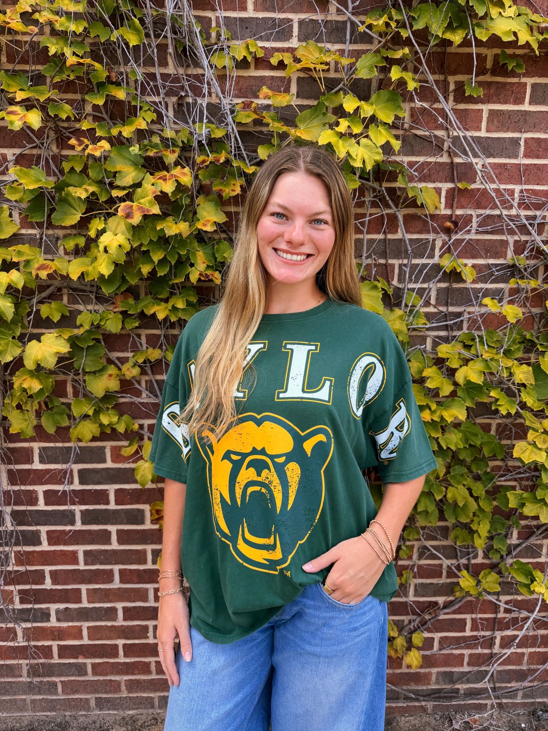 College Tee, Size: XS, Team: Baylor