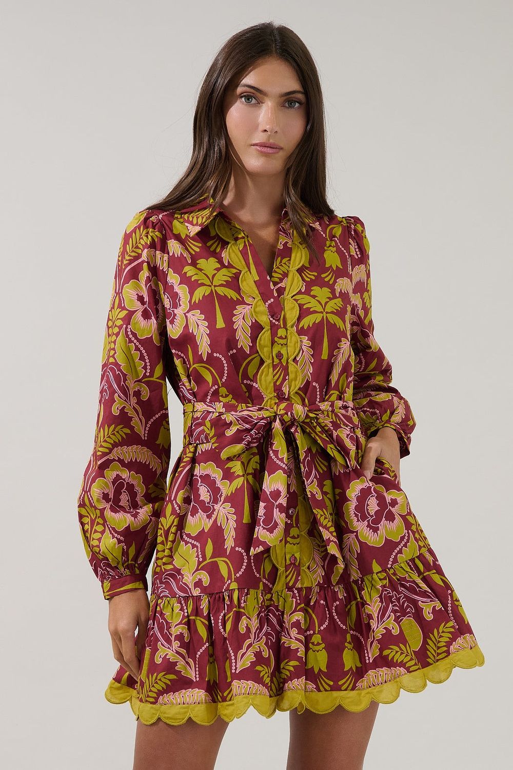 Kershia Shift Mini Dress