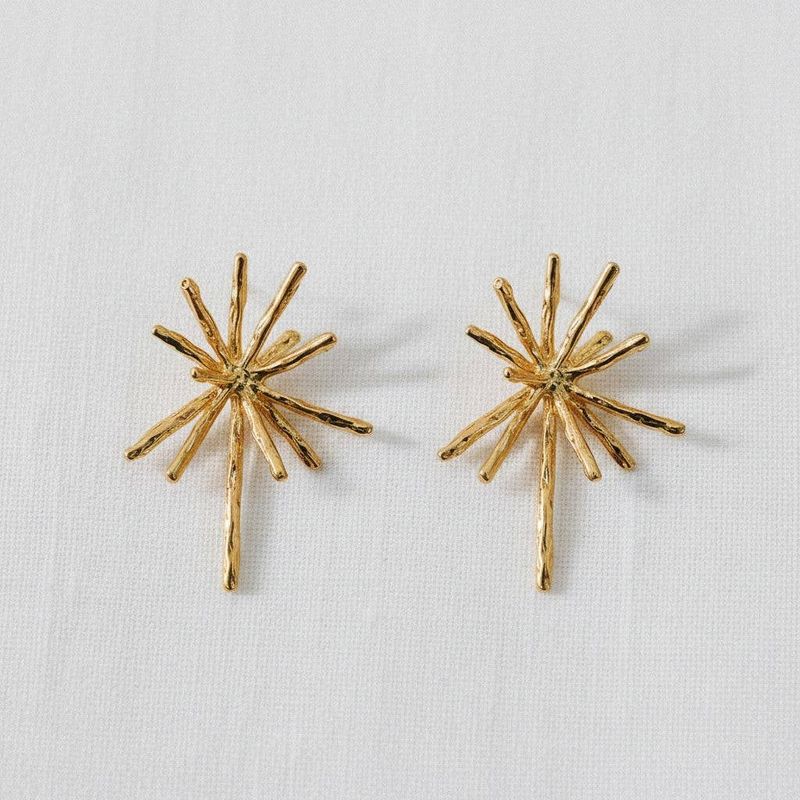 Vintage-Inspired Floral Drop Earrings