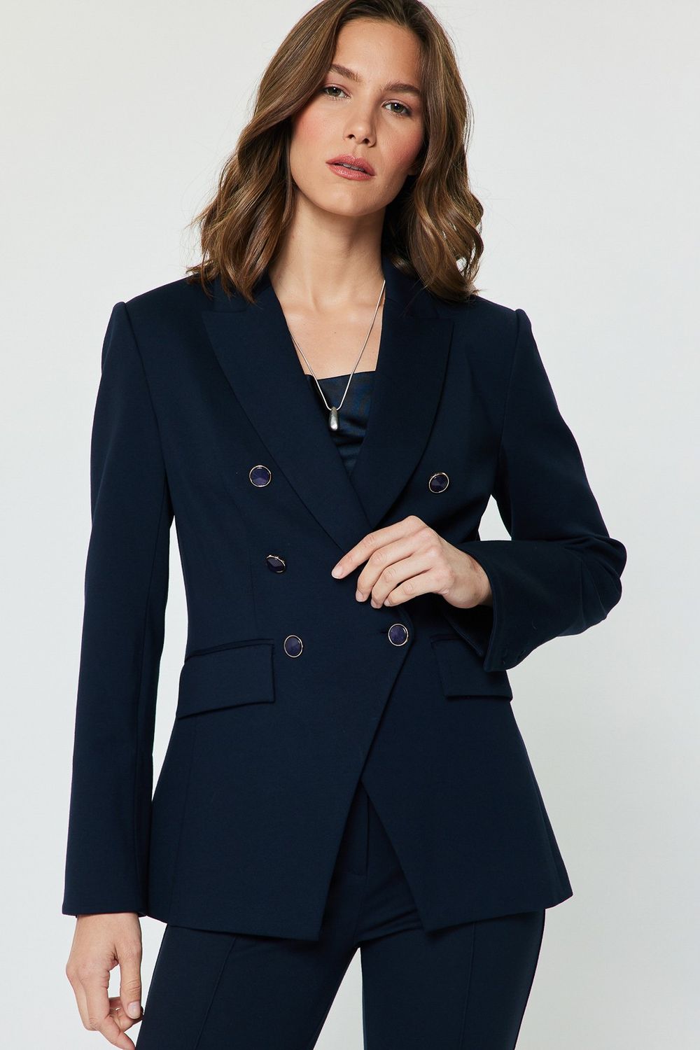 Alysia Jacket, Color: Navy, Size: XS
