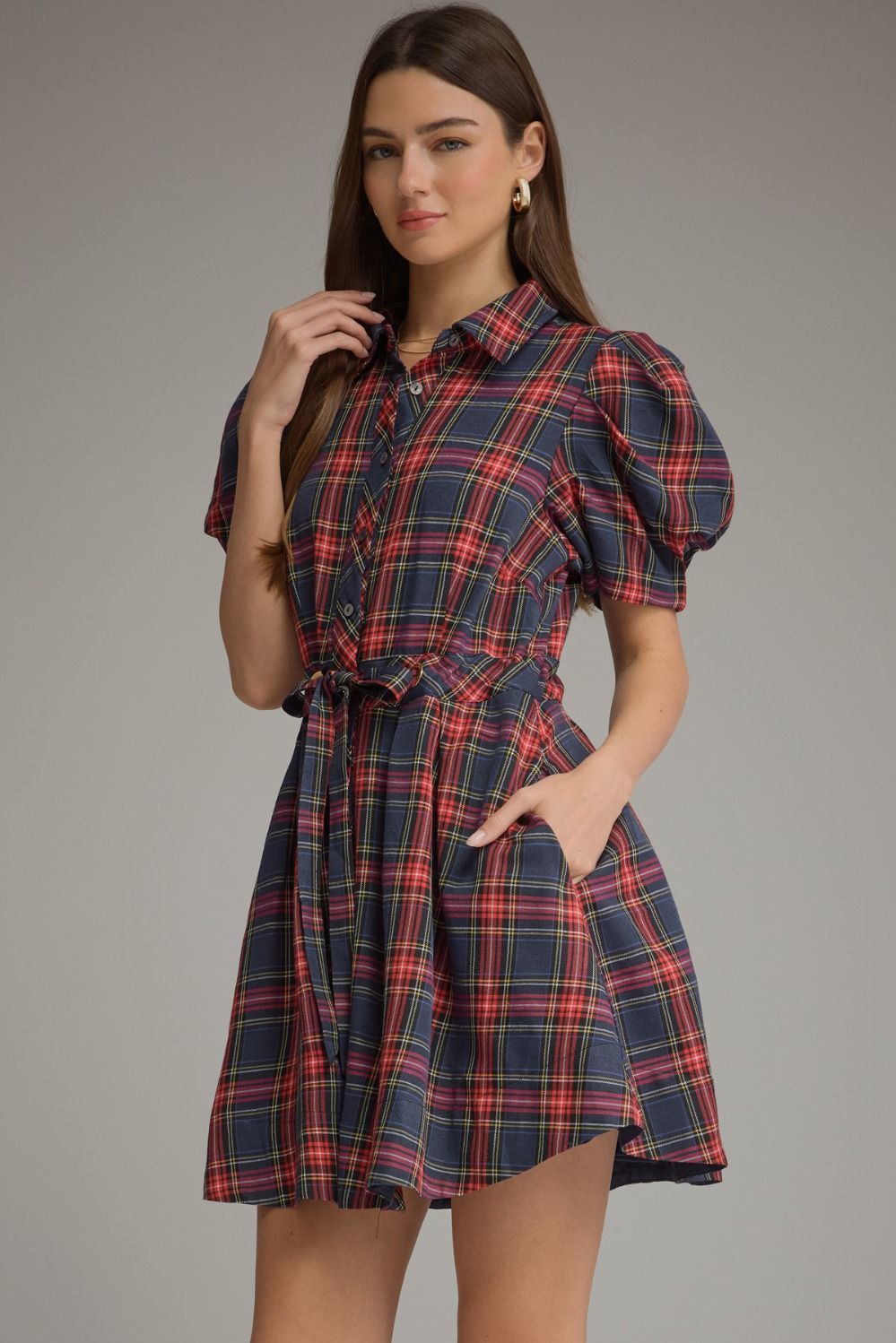Linny Dress, Color: Navy, Size: Small