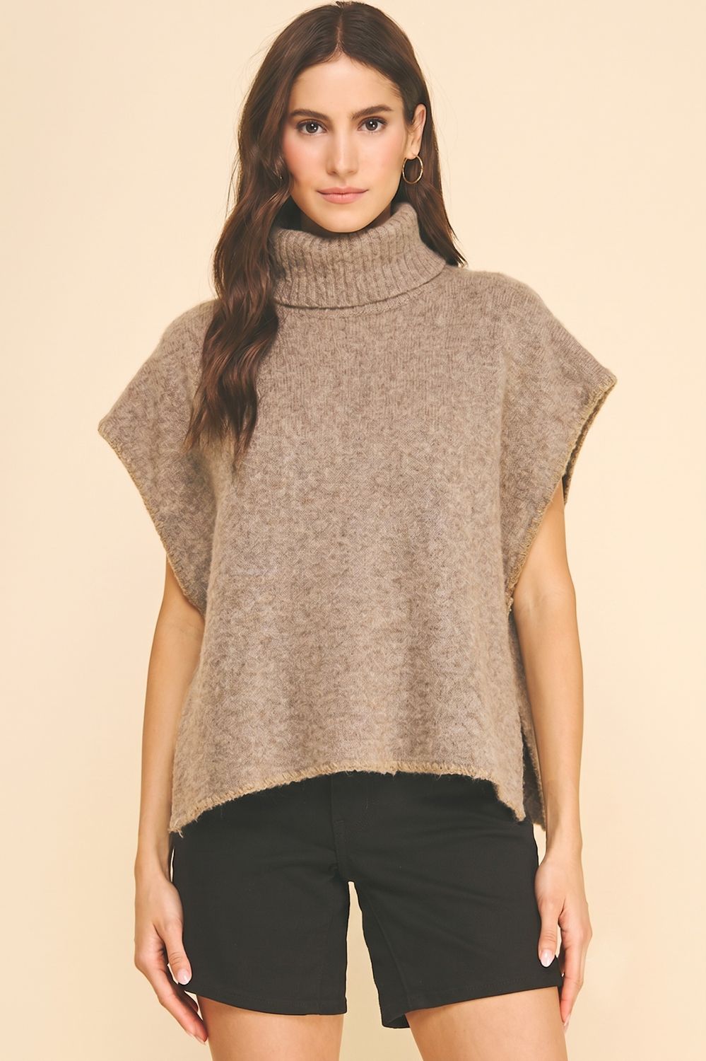 Izabella Vest, Color: Taupe, Size: Small