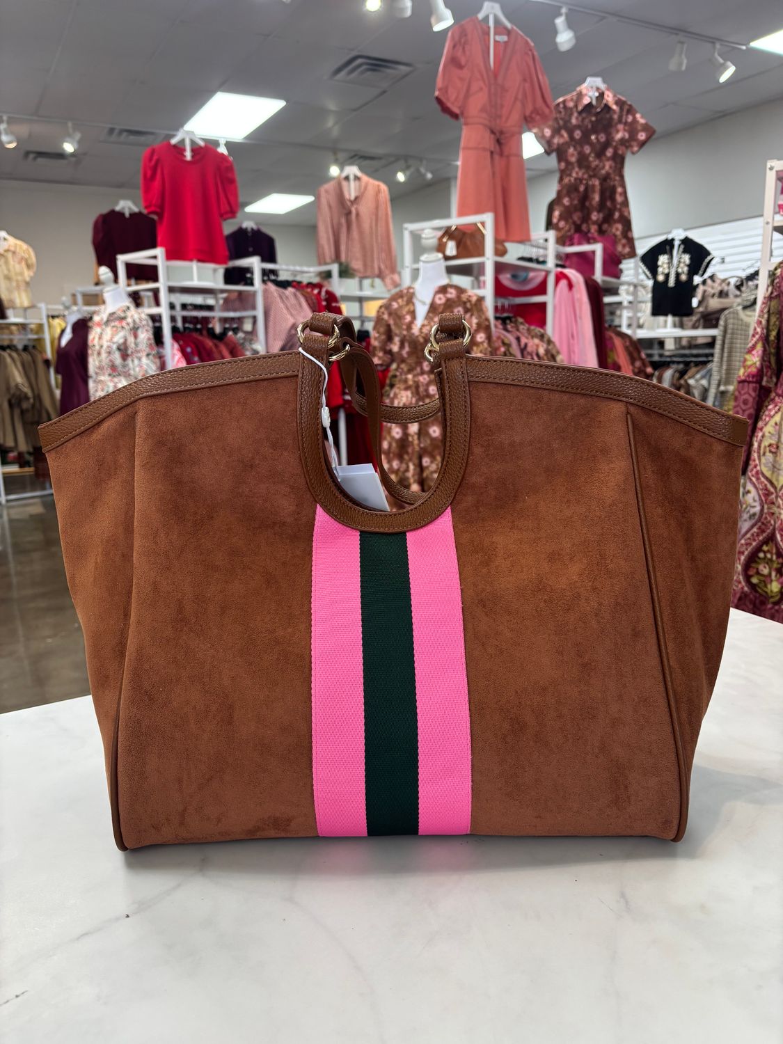 Milano Tote, Color: Ginger
