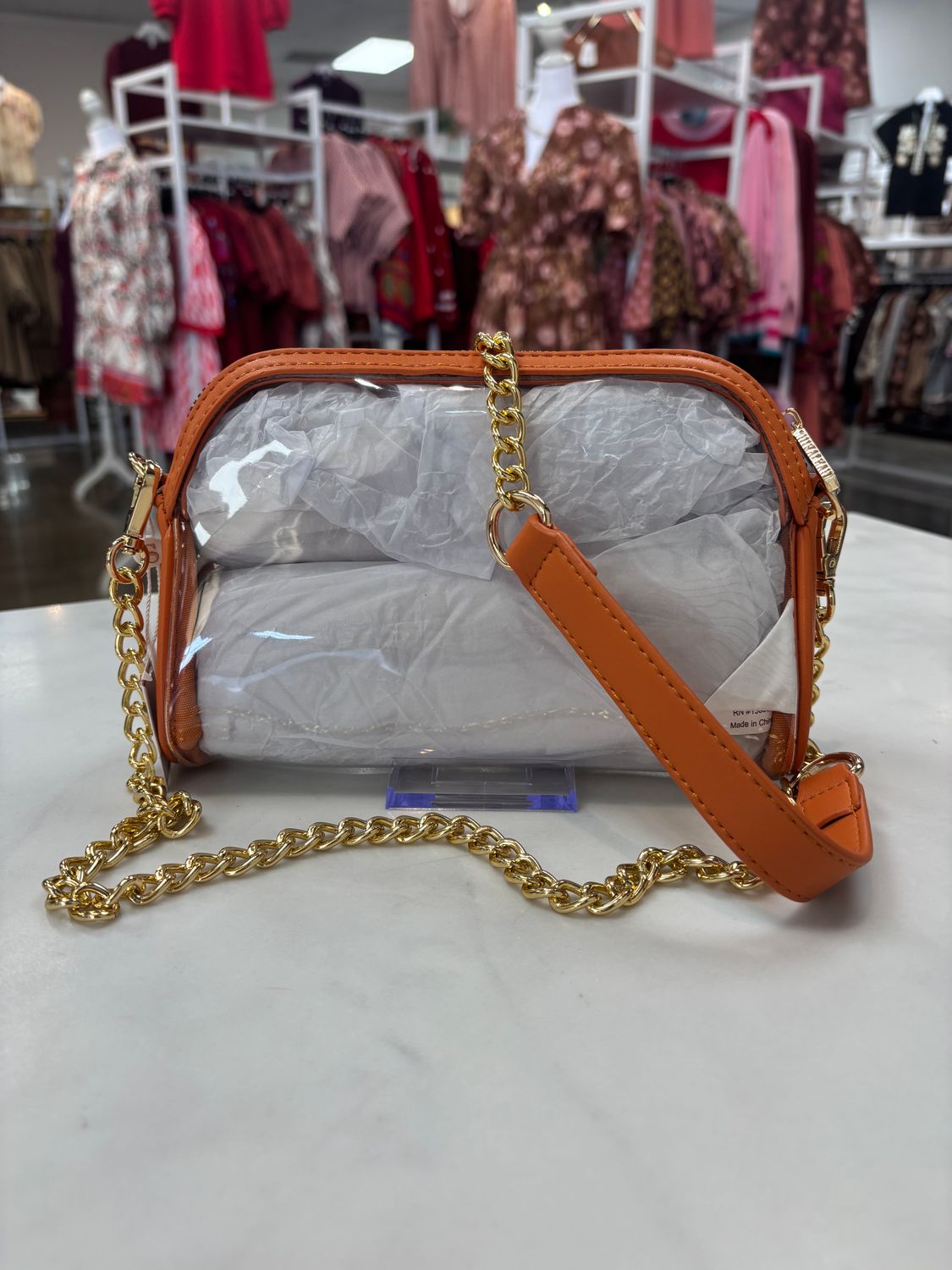 Taylor Crossbody, Color: Burnt Orange