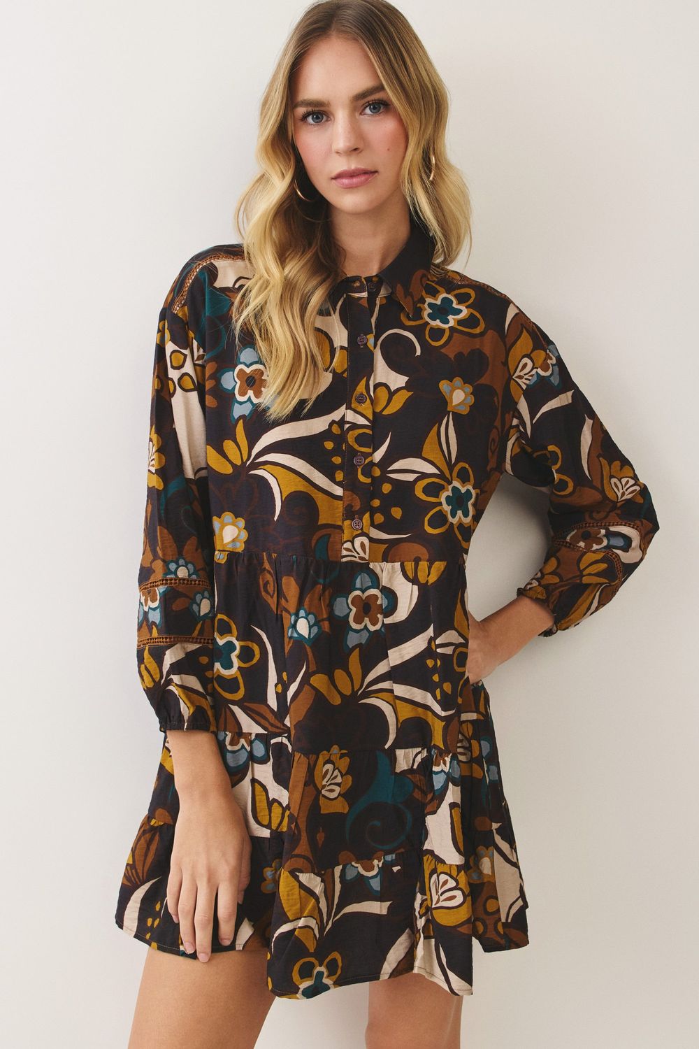 Margarette Dress, Color: Multi, Size: Small
