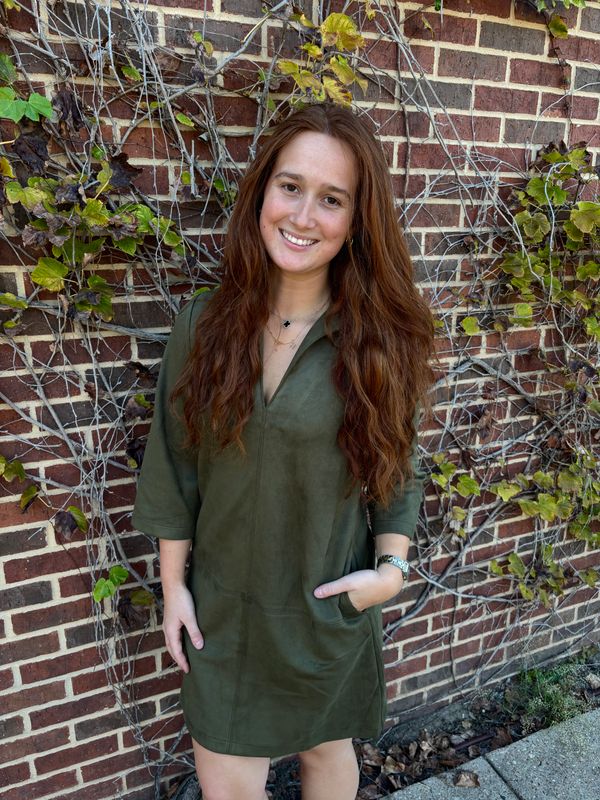 Abby Suede Dress