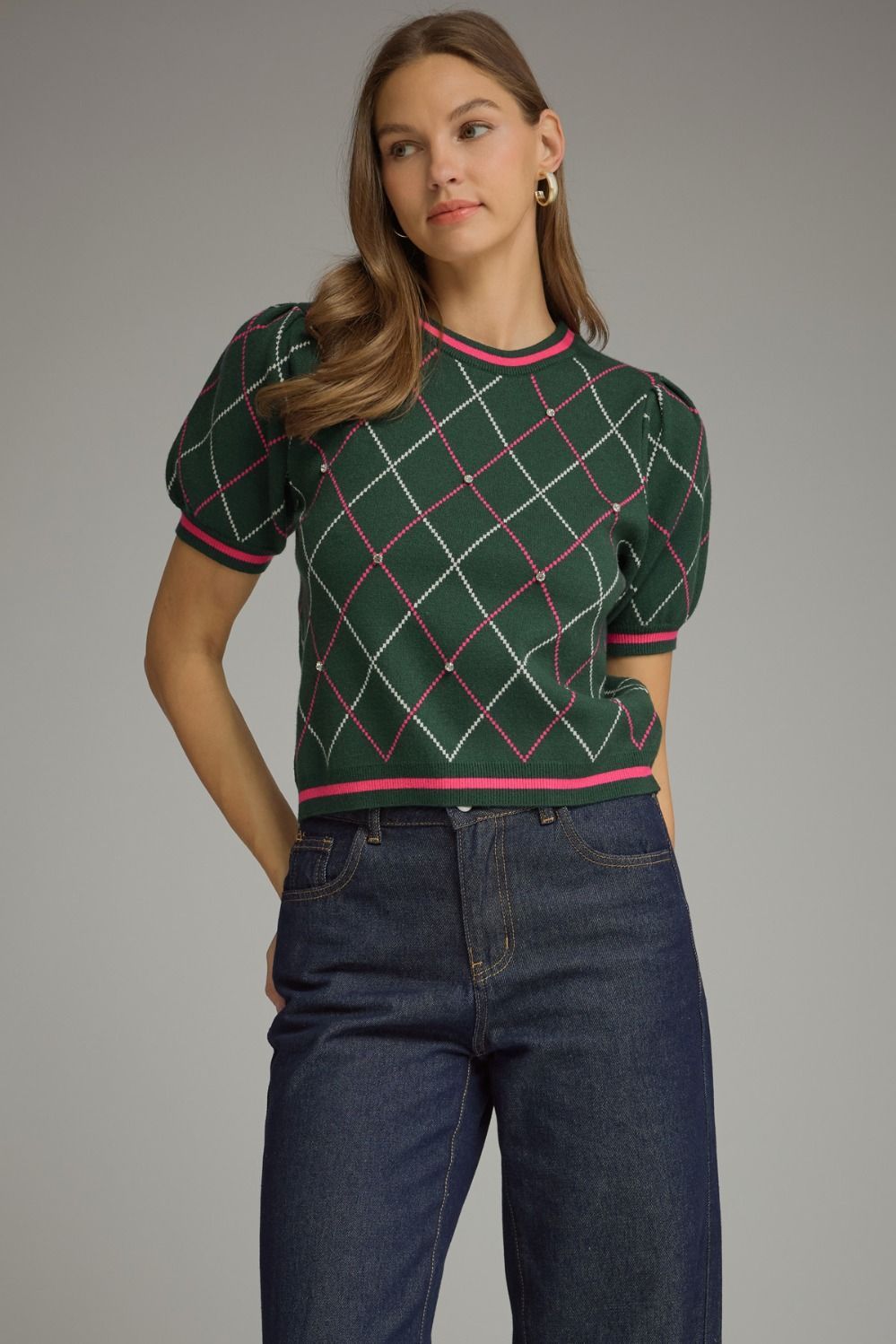 Nipa Top, Color: Forest, Size: Small
