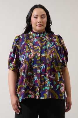 Elysia Pleated Blouse