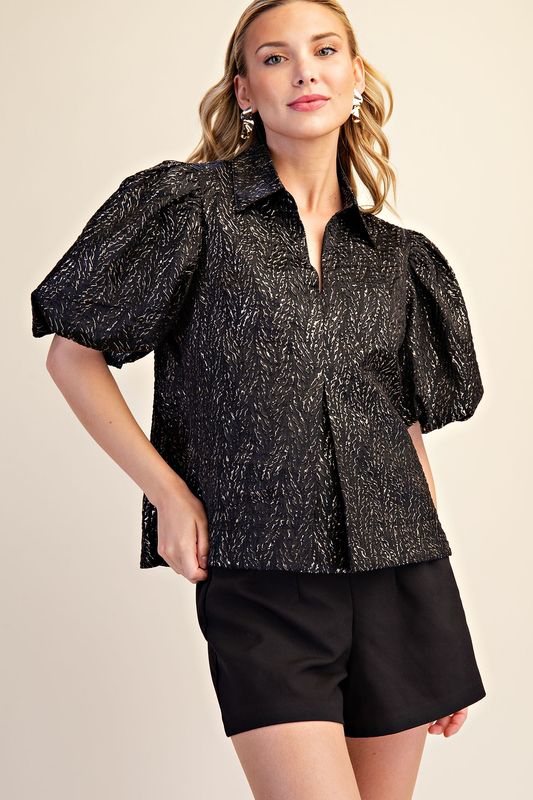 Shania Lurex Top