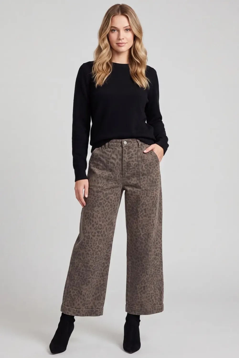 MariAnn Pants, Color: Brown, Size: Small
