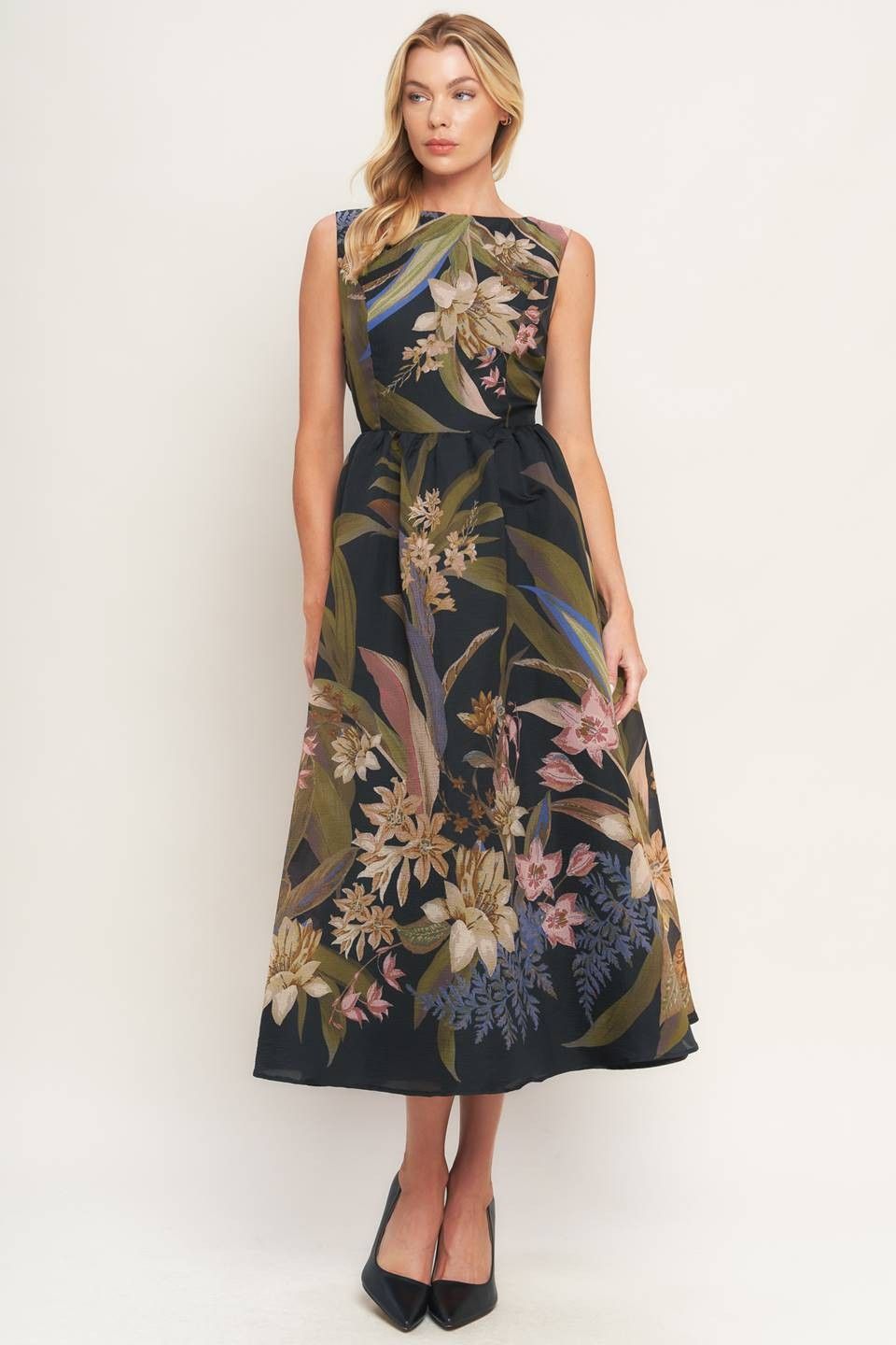 Veronika Dress, Color: Black, Size: Small