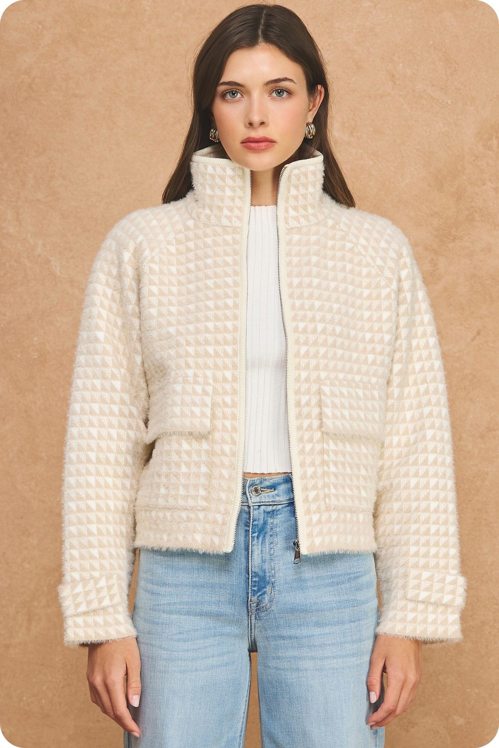 Lorali Sweater, Color: Taupe, Size: SM