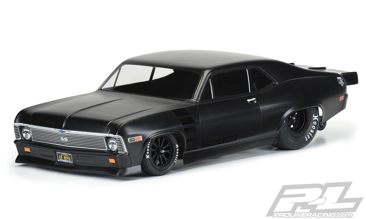 PRO3531-00 Pro-Line 1969 Chevrolet Nova Clear Body Slash 2wd Drag Car