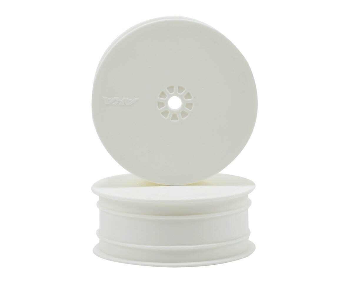 AKA23201W AKA Racing HEXlite 1/10 2WD Buggy Wheels Losi Front White