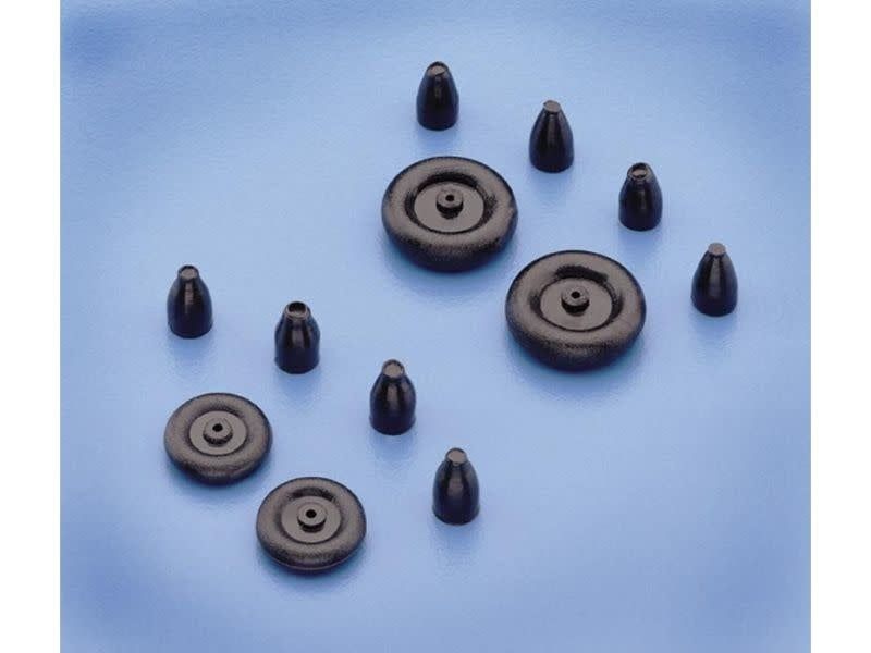 DUB12MTW Dubro 1/2'' Micro Tail Wheel w/ Retainers (2)