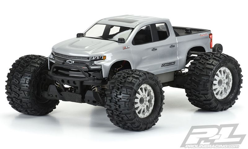 PRO3506-00 Pro-Line 2019 Chevy Silverado Z71 Trl Boss Stampede 4x4