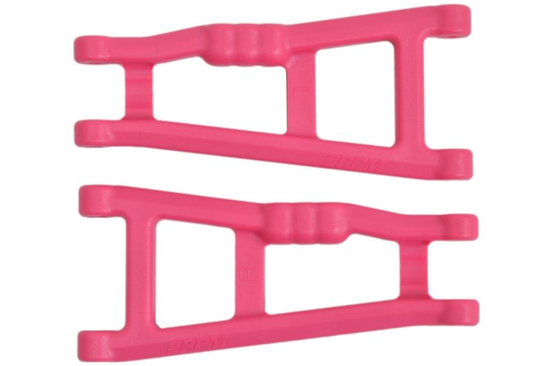 RPM80187 RPM Rear A-Arms, Pink, for Traxxas Electris Rustler and Stampede