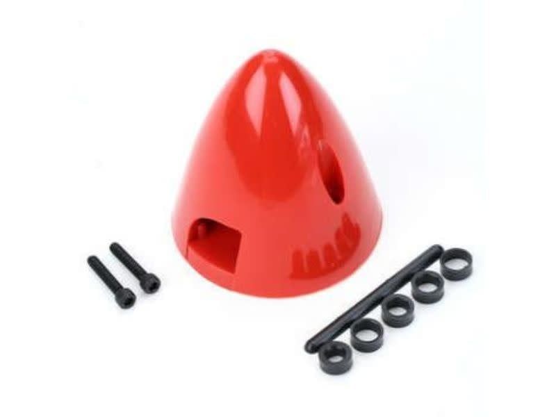 DUB286 Dubro 2-1/2'' Spinner Red