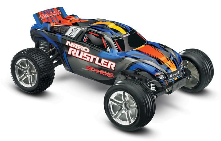 TRA44096-3 Traxxas Nitro Rustler 1/10 Nitro 2WD