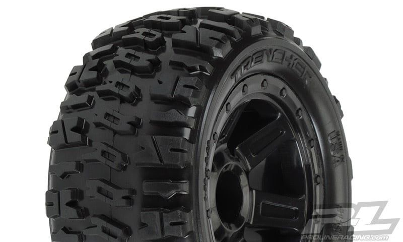 PRO1194-11 Pro-Line 1/16 Trencher 2.2 M2 Tire Mnt Desperado Whl:ERevo