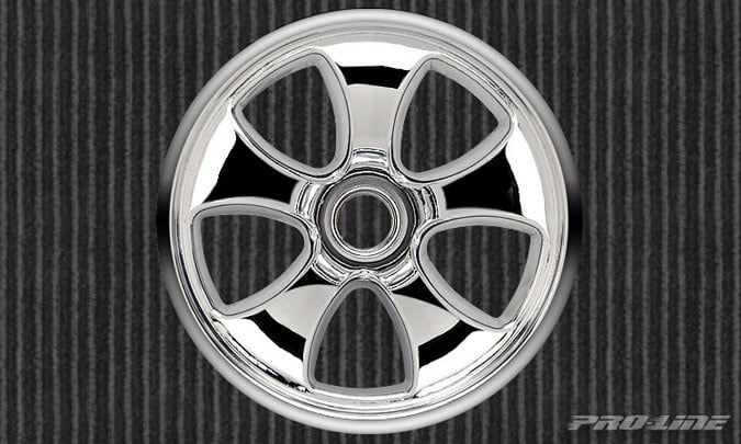 PRO2694-01 Pro-Line 30 Series Front Torque Wheel, Chrome (2): Jato
