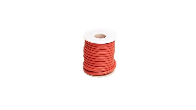 RCE1204 Racers Edge 12 Gauge Silicone Ultra-Flex (Red) (1ft)
