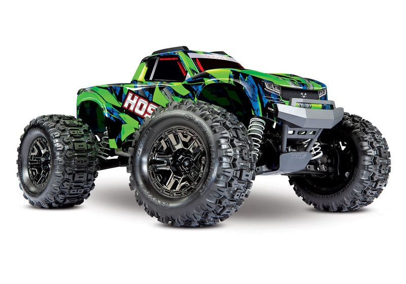 TRA90076-4 Traxxas Hoss 4X4 VXL: 1/10 Scale MT