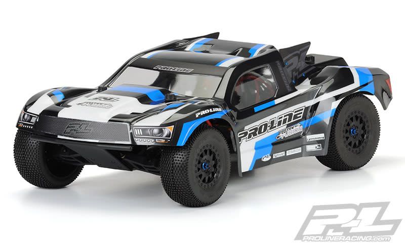 PRO3458-17 Pro-Line Flo-Tek Pre-Cut Fusion Short Course Body (Clear) (Slash, Slash 4x4, SC5M, 22SCT)