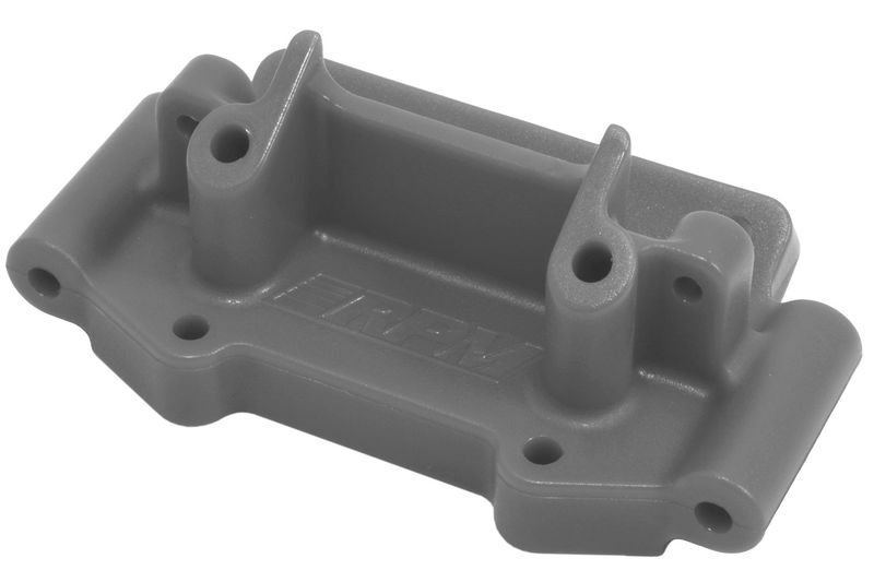 RPM73752 RPM Black Front Bulkhead for Traxxas 1/10 2WD Vehicles