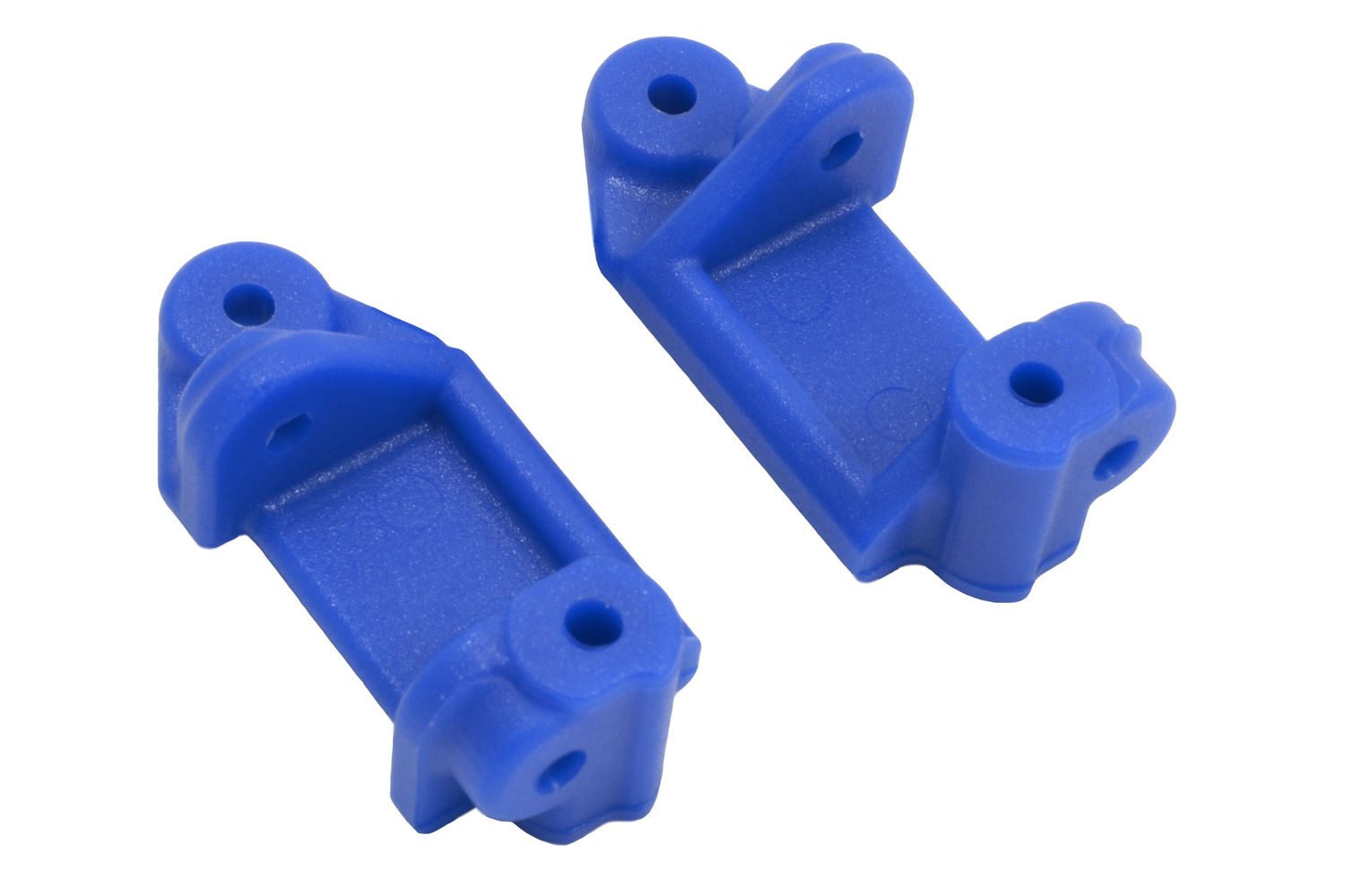 RPM80715 RPM Front Caster Block, Blue: TRA 2WD