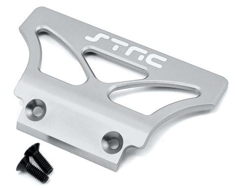 SPTST2735S ST Racing Concepts Stampede/Rustler/Bandit Alum. Oversized Front Bumper (Silver)