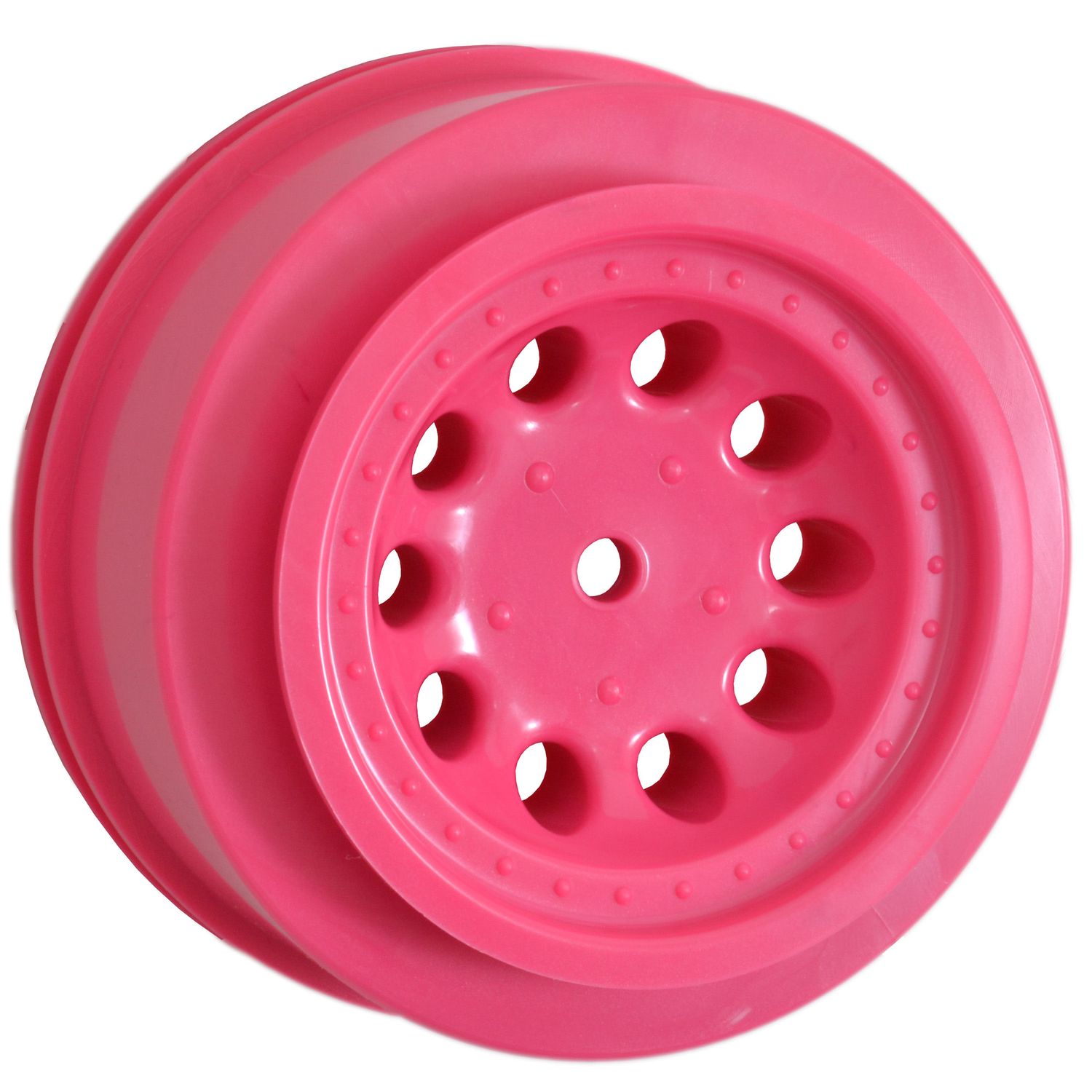 RPM82327 RPM Revolver Short Course Wheels, for Front Traxxas Slash, Pink