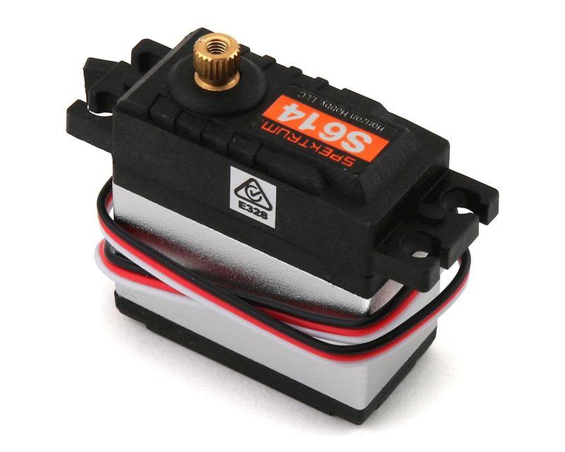 SPMS614 Spektrum S614 Metal Gear Servo 23T WP (201.4oz-in (14.5kg-cm) at 6.0V)