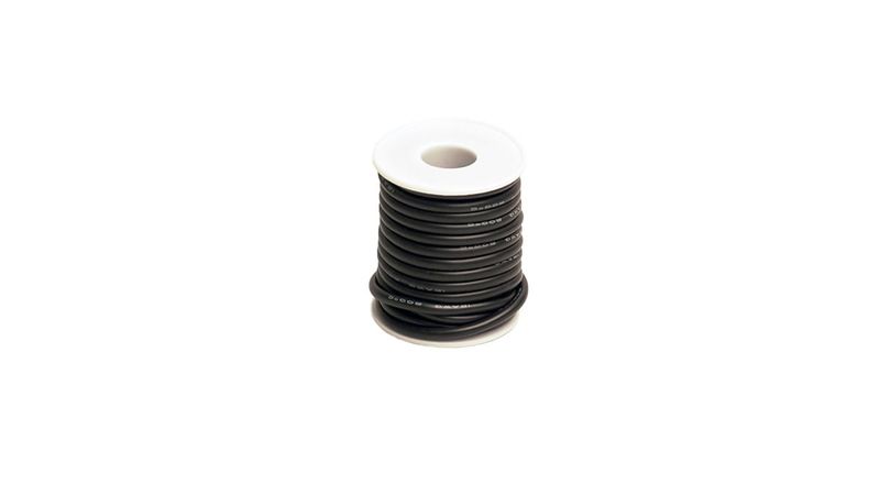 RCE1205 Racers Edge 12 Gauge Silicone Ultra-Flex Wire (Black) (1ft)