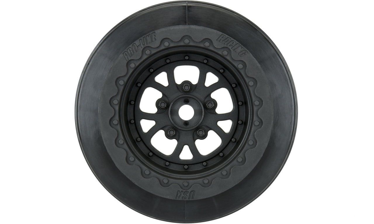 PRO2776-03 Pro-Line Pomona Drag Spec 2.2/3.0'' Blk Slash 2wd Rr/4x4 F/R