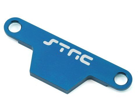 SPTST3727AB ST Racing Concepts CNC Machined Alum. Battery Hold-down Plate for Rustler/Bandit (Blue)