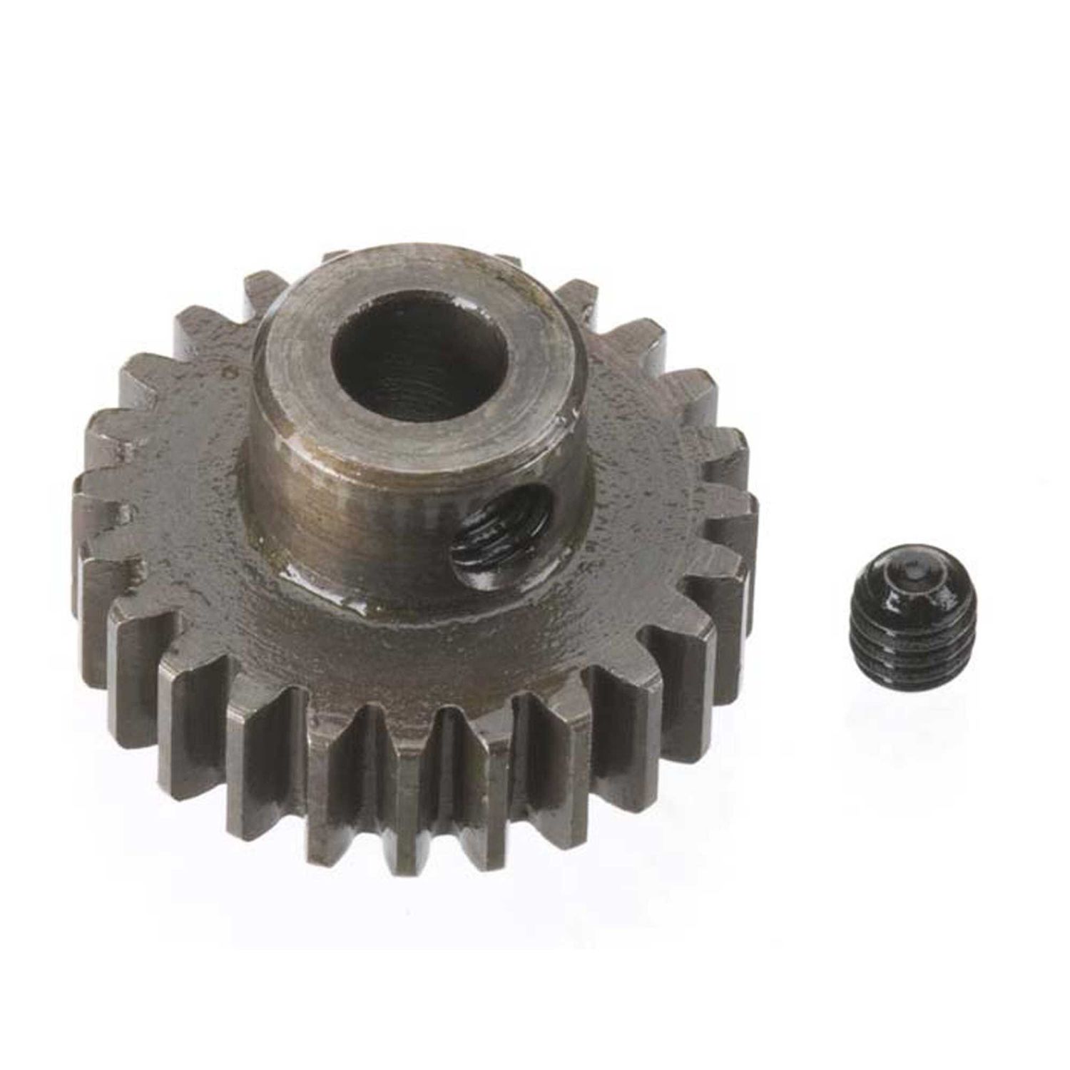 RRP8724 Robinson Racing Products Extra Hard Steel .8 Mod Pinion Gear w/5mm Bore (24T)