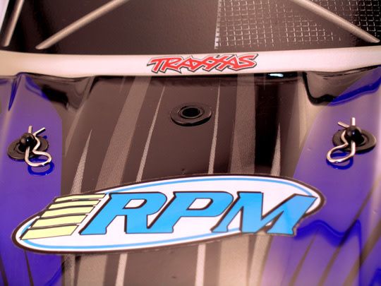 RPM80332 RPM Snap Tite Body Savers, for Traxxas Slash/Nitro Slash, Black