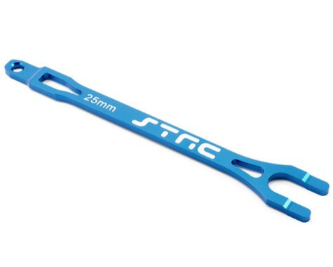 SPTST3727B ST Racing Concepts Aluminum Pro Racing Battery Strap, Blue, for Traxxas Slash