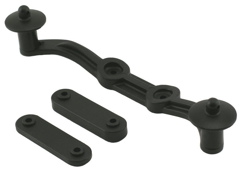 RPM73932 RPM Adjustable Body Mounts, for Traxxas Slash 4X4