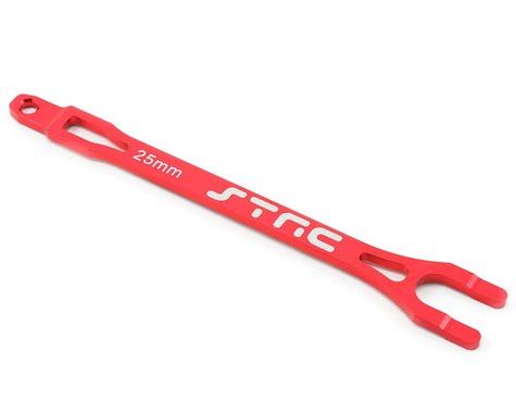 SPTST3727R ST Racing Concepts Aluminum Pro Racing Battery Strap, Red, for Traxxas Slash