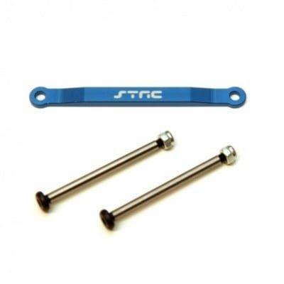 SPTST2532XB ST Racing Concepts CNC Aluminum Front Hingepin Brace Kit, w/Lock-nut STyle Hingepins (Blue)