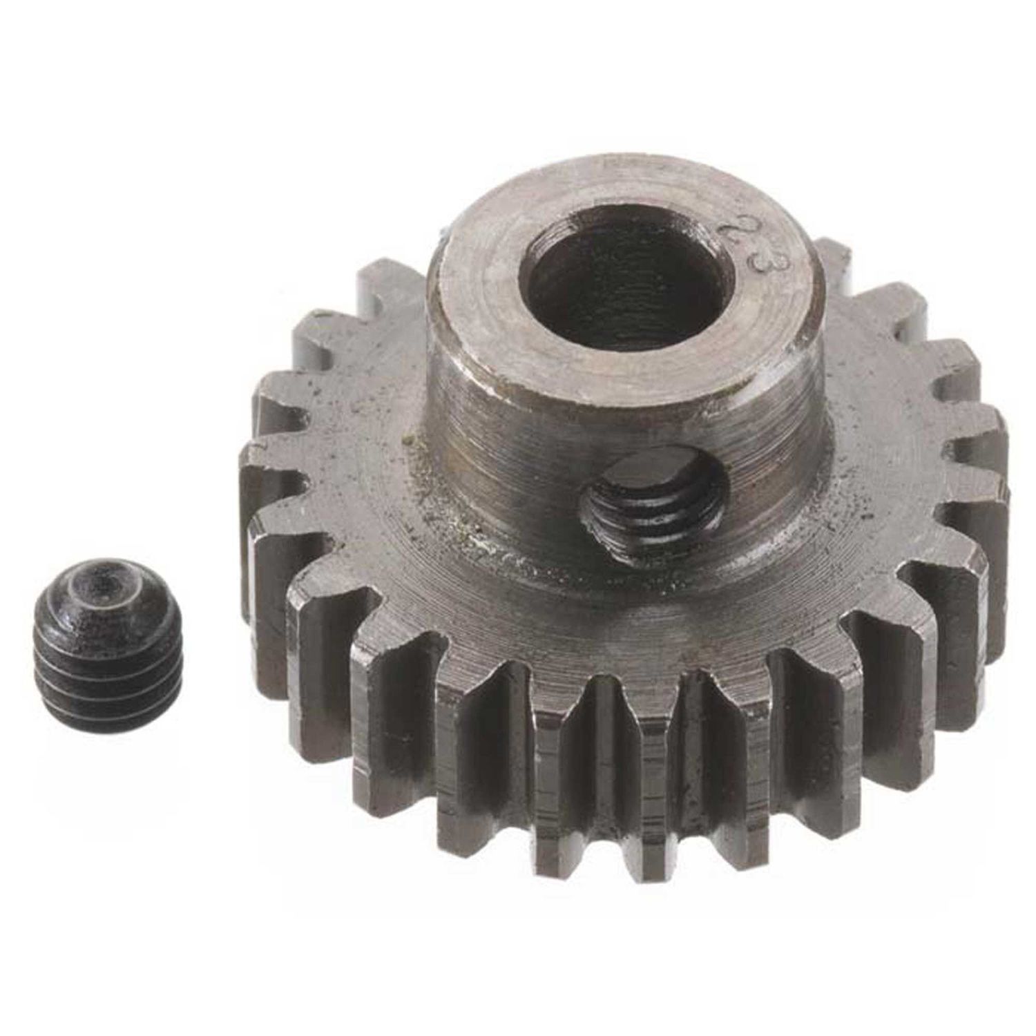 RRP8723 Robinson Racing Products Extra Hard Steel .8 Mod Pinion Gear w/5mm Bore (23T)