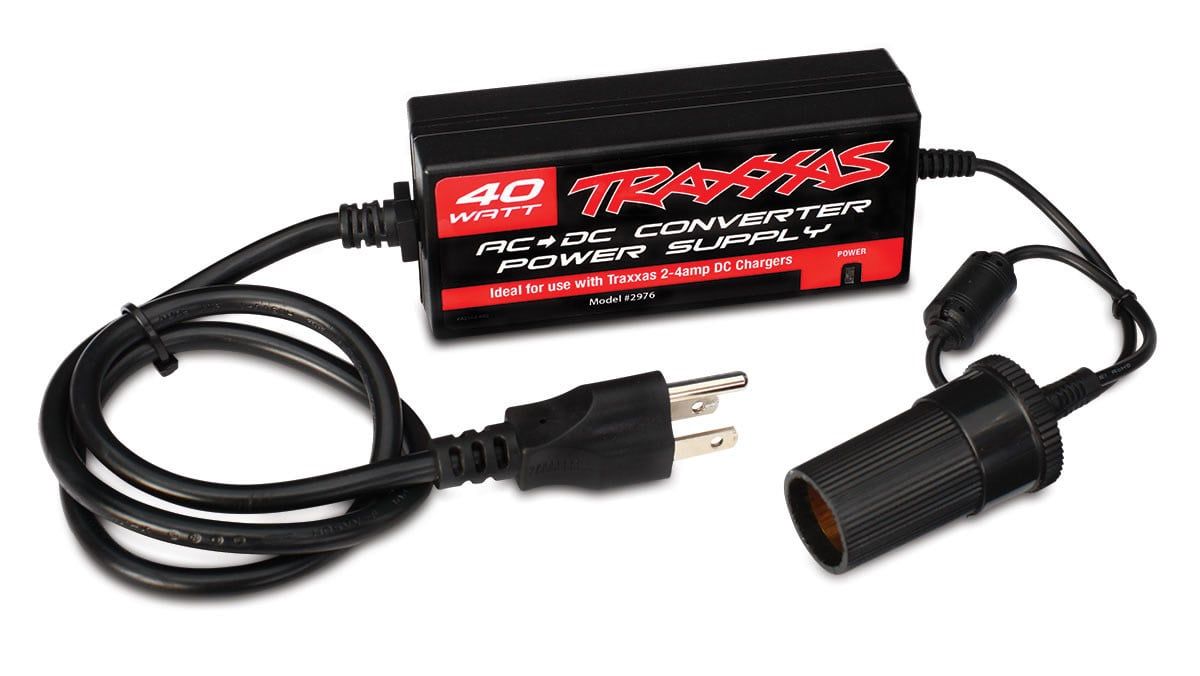 TRA2976 Traxxas 40-Watt AC to DC Converter TRA2976 Traxxas 40-Watt AC to DC Converter
