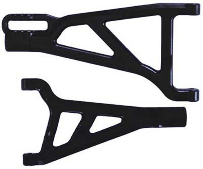 RPM80212 RPM Front Right A-arms, for Summit, Revo & E-Revo, Black