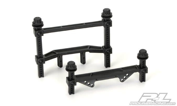 PRO6070-00 Pro-Line Extended Front & Rear Body Mount Set (Slash 2WD)